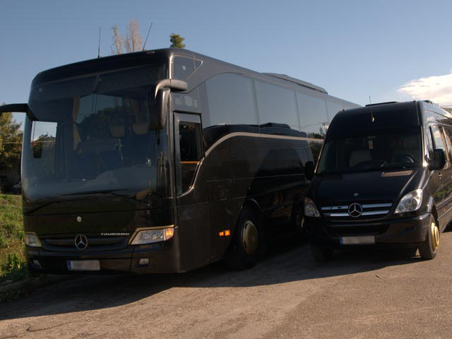 book your luxury ride with our vip van up to coach bus